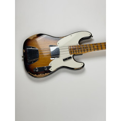 FENDER CUSTOM SHOP LTD 54 PRECISION BASS HEAVY RELIC  SFA 2 TONS SUNBURST