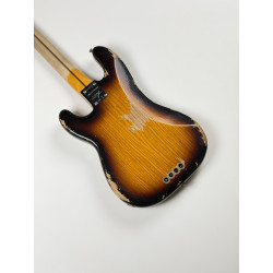 FENDER CUSTOM SHOP LTD 54 PRECISION BASS HEAVY RELIC  SFA 2 TONS SUNBURST
