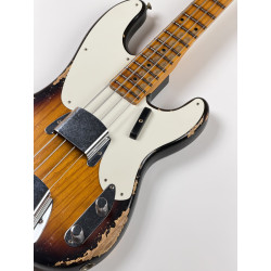 FENDER CUSTOM SHOP LTD 54 PRECISION BASS HEAVY RELIC  SFA 2 TONS SUNBURST
