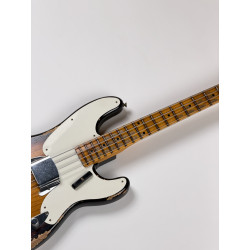 FENDER CUSTOM SHOP LTD 54 PRECISION BASS HEAVY RELIC  SFA 2 TONS SUNBURST