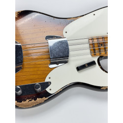 FENDER CUSTOM SHOP LTD 54 PRECISION BASS HEAVY RELIC  SFA 2 TONS SUNBURST