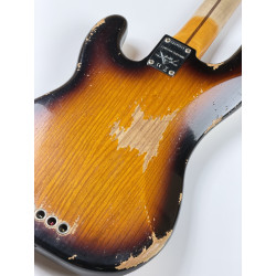 FENDER CUSTOM SHOP LTD 54 PRECISION BASS HEAVY RELIC  SFA 2 TONS SUNBURST