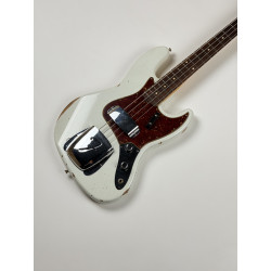 FENDER CUSTOM SHOP LTD 60 JAZZ BASS RELIC OLYMPIC WHITE
