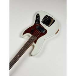 FENDER CUSTOM SHOP LTD 60 JAZZ BASS RELIC OLYMPIC WHITE