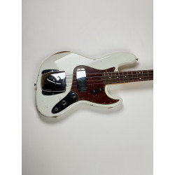 FENDER CUSTOM SHOP LTD 60 JAZZ BASS RELIC OLYMPIC WHITE