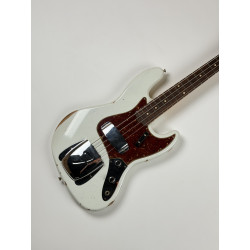 FENDER CUSTOM SHOP LTD 60 JAZZ BASS RELIC OLYMPIC WHITE