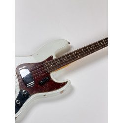 FENDER CUSTOM SHOP LTD 60 JAZZ BASS RELIC OLYMPIC WHITE