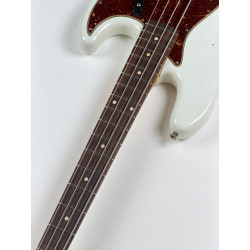 FENDER CUSTOM SHOP LTD 60 JAZZ BASS RELIC OLYMPIC WHITE