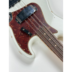 FENDER CUSTOM SHOP LTD 60 JAZZ BASS RELIC OLYMPIC WHITE