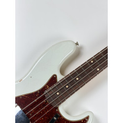 FENDER CUSTOM SHOP LTD 60 JAZZ BASS RELIC OLYMPIC WHITE
