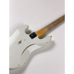 FENDER CUSTOM SHOP LTD 60 JAZZ BASS RELIC OLYMPIC WHITE