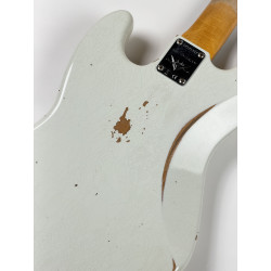 FENDER CUSTOM SHOP LTD 60 JAZZ BASS RELIC OLYMPIC WHITE