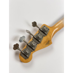 FENDER CUSTOM SHOP LTD 60 JAZZ BASS RELIC OLYMPIC WHITE