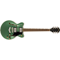 GRETSCH G2655 STREAMLINER CENTER BLOCK JR DOUBLE CUT / V-STOPTAIL STEEL OLIVE