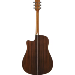 IBANEZ AW391RCEBKH DREADNOUGHT BLACK TOP