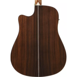 IBANEZ AW391RCEBKH DREADNOUGHT BLACK TOP