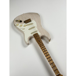 FENDER CUSTOM SHOP STRATOCASTER LTD 57 WHITE BLONDE RELIC GOLD HARDWARE MARY KAYE