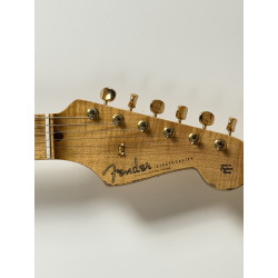 FENDER CUSTOM SHOP STRATOCASTER LTD 57 WHITE BLONDE RELIC GOLD HARDWARE MARY KAYE
