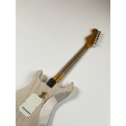FENDER CUSTOM SHOP STRATOCASTER LTD 57 WHITE BLONDE RELIC GOLD HARDWARE MARY KAYE