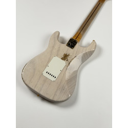 FENDER CUSTOM SHOP STRATOCASTER LTD 57 WHITE BLONDE RELIC GOLD HARDWARE MARY KAYE