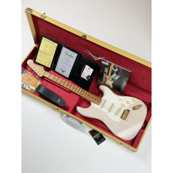FENDER CUSTOM SHOP STRATOCASTER LTD 57 WHITE BLONDE RELIC GOLD HARDWARE MARY KAYE