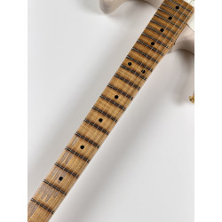 FENDER CUSTOM SHOP STRATOCASTER LTD 57 WHITE BLONDE RELIC GOLD HARDWARE MARY KAYE