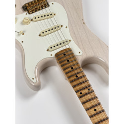 FENDER CUSTOM SHOP STRATOCASTER LTD 57 WHITE BLONDE RELIC GOLD HARDWARE MARY KAYE