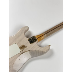 FENDER CUSTOM SHOP STRATOCASTER LTD 57 WHITE BLONDE RELIC GOLD HARDWARE MARY KAYE