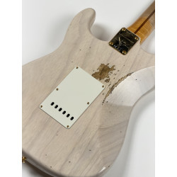 FENDER CUSTOM SHOP STRATOCASTER LTD 57 WHITE BLONDE RELIC GOLD HARDWARE MARY KAYE