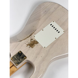 FENDER CUSTOM SHOP STRATOCASTER LTD 57 WHITE BLONDE RELIC GOLD HARDWARE MARY KAYE