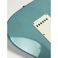 OCCASION FENDER CUSTOM SHOP STRATOCASTER  58 JOURNEYMAN DAPHNE BLUE + ETUI