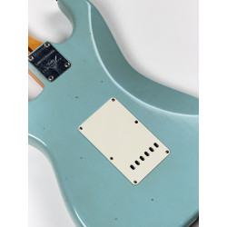 OCCASION FENDER CUSTOM SHOP STRATOCASTER  58 JOURNEYMAN DAPHNE BLUE + ETUI