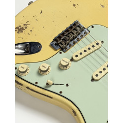 OCCASION FENDER CUSTOM SHOP STRATOCASTER 59 HEAVY RELIC RW V / TODD KRAUSE