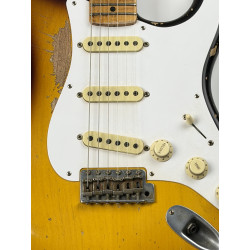 OCCASION FENDER CUSTOM SHOP STRATOCASTER 56 HEAVY RELIC KYLE MCMILLIN + ETUI