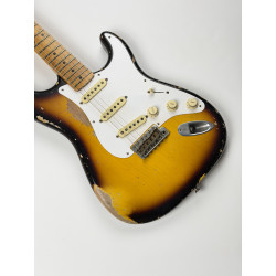 OCCASION FENDER CUSTOM SHOP STRATOCASTER 56 HEAVY RELIC KYLE MCMILLIN + ETUI