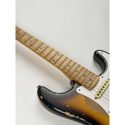 OCCASION FENDER CUSTOM SHOP STRATOCASTER 56 HEAVY RELIC KYLE MCMILLIN + ETUI