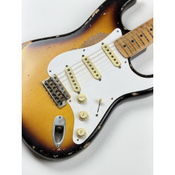 OCCASION FENDER CUSTOM SHOP STRATOCASTER 56 HEAVY RELIC KYLE MCMILLIN + ETUI