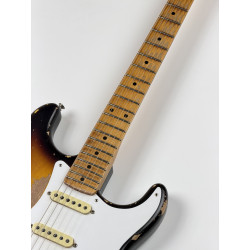 OCCASION FENDER CUSTOM SHOP STRATOCASTER 56 HEAVY RELIC KYLE MCMILLIN + ETUI