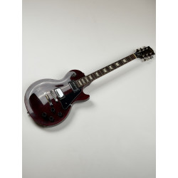 OCCASION GIBSON LES PAUL STUDIO WINE RED 1995 + CASE