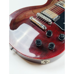 OCCASION GIBSON LES PAUL STUDIO WINE RED 1995 + CASE