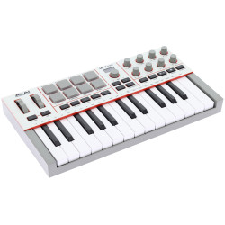 AKAI PROFESSIONAL MPK MINI IV WHITE 25 TOUCHES GREY