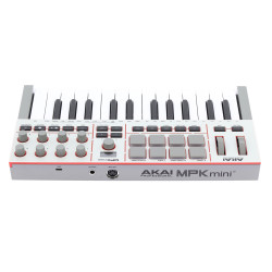 AKAI PROFESSIONAL MPK MINI IV WHITE 25 TOUCHES GREY