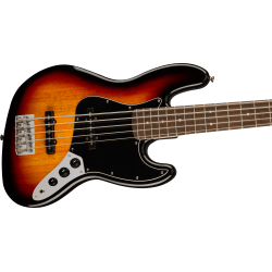 SQUIER AFFINITY SERIES JAZZ BASS V CORDES INDIAN LAUREL 3 TONS SUNBURST
