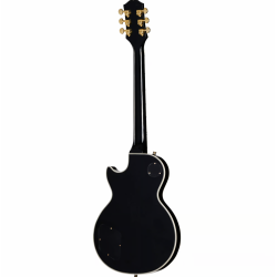 EPIPHONE LES PAUL CUSTOM EBONY + HOUSSE