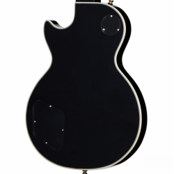 EPIPHONE LES PAUL CUSTOM EBONY + HOUSSE