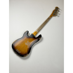 OCCASION FENDER CUSTOM SHOP PRECISION BASS LTD 54 HEAVY RELIC SUPER FADED AGED 2T SUNBURST DPV19214