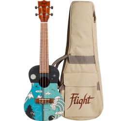FLIGHT AUC33 ART CONCERT UKULELE TWO SEASONS