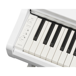 YAMAHA YDP-166WH PIANO NUMERIQUE 88 TOUCHES LOURDES BLANC