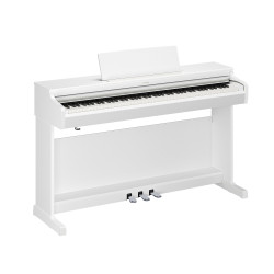 YAMAHA YDP-166WH PIANO NUMERIQUE 88 TOUCHES LOURDES BLANC