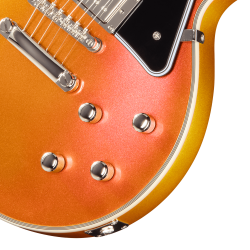 EPIPHONE LES PAUL CUSTOM FUTURA FIRESTORM SHIFT + HOUSSE